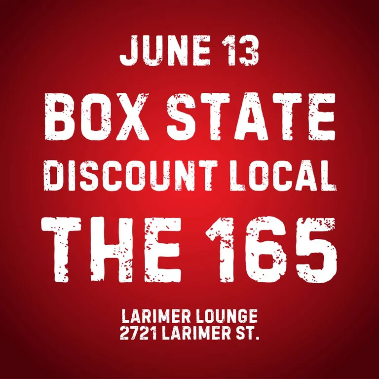 Box State W Discount Local The 165