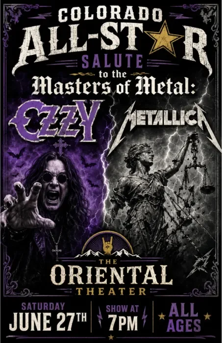 Colorado ALL-STAR SALUTE to the Masters of Metal