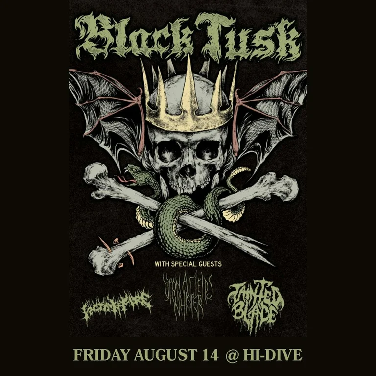 Black Tusk + Upon a Field's Whisper + Victim of Fire + Tainted Blade