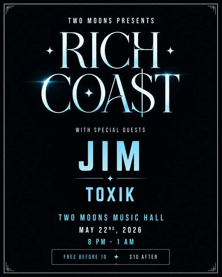 Rich Coast, Jim, and Toxik