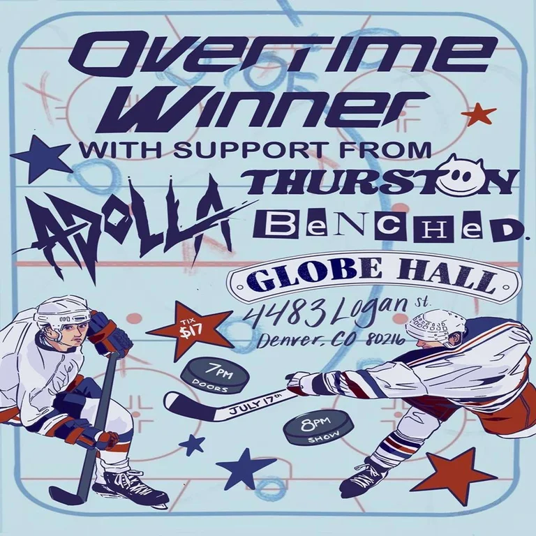 Overtime Winner w/ benched., Adolla + THURSTON