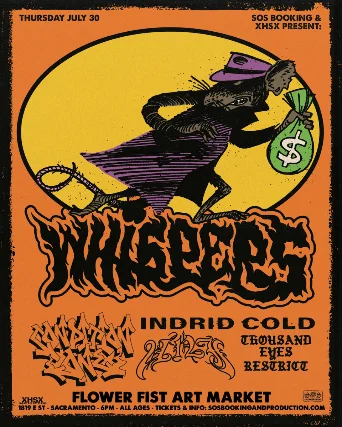 Whispers, Condition One, Indrid Cold, Under Negative Intent, Thousand