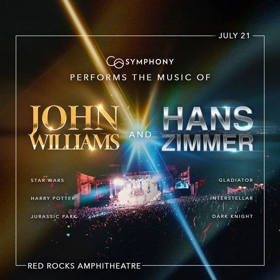 The Colorado Symphony performs the Music of Hans Zimmer & John Williams