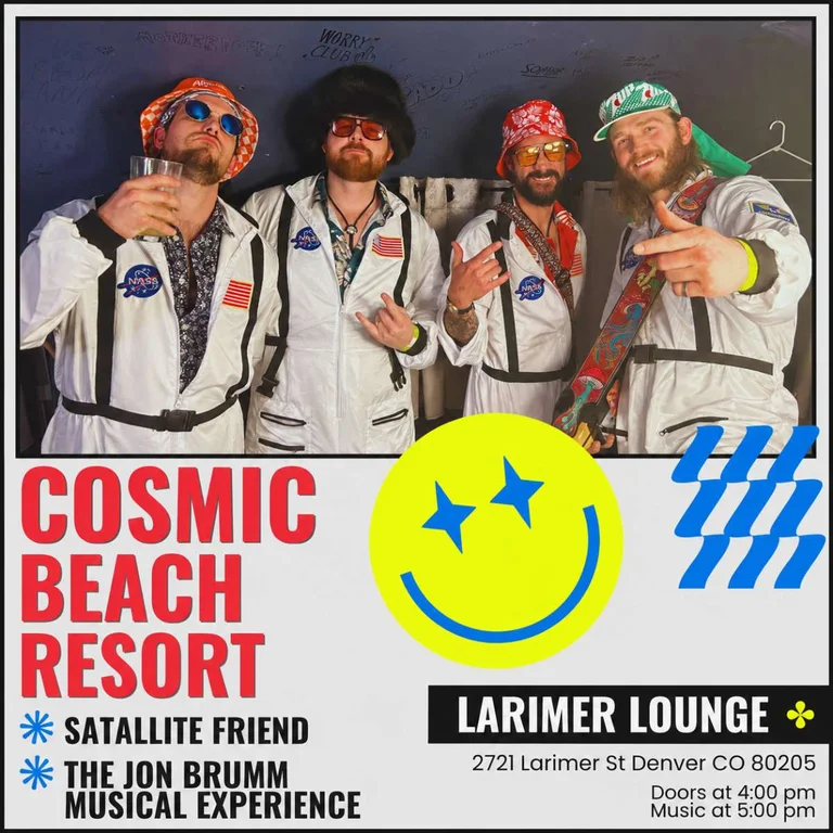 Cosmic Beach Resort W The Jon Brumm Musical Experience Satellite Friend