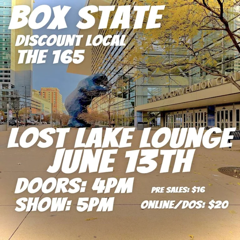Box State w/ Discount Local + The 165