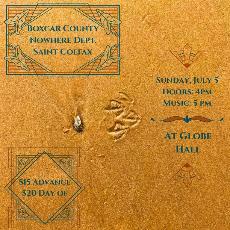 Boxcar County w/ Nowhere Dept. + Saint Colfax