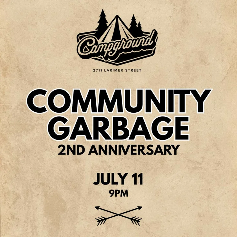 Campground Community Garbage 2Nd Anniversary