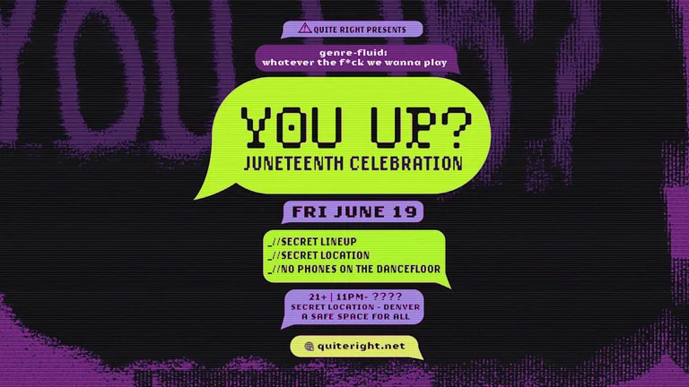 You Up? [Juneteenth Celebration] | After Hours
