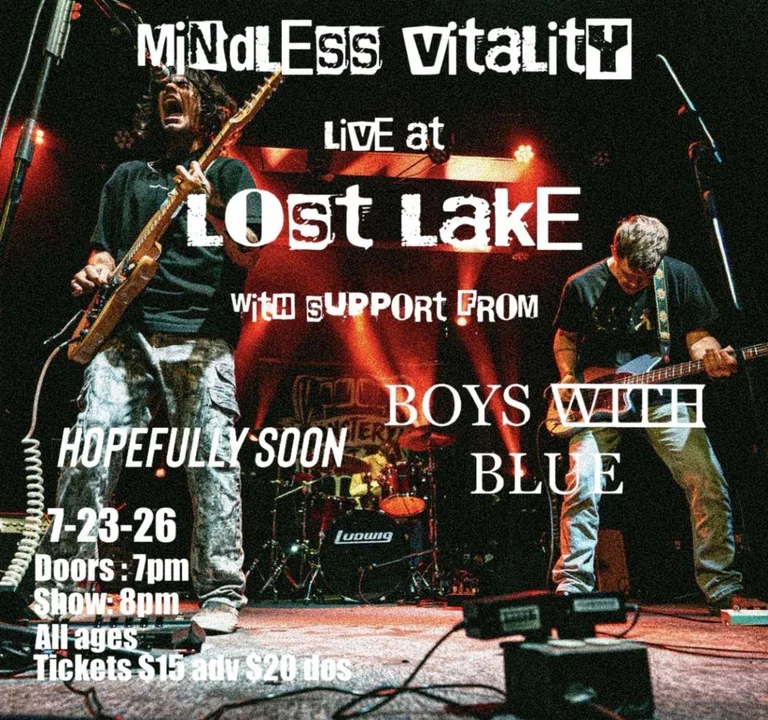 Mindless Vitality w/ Boys with Blue + Hopefully Soon