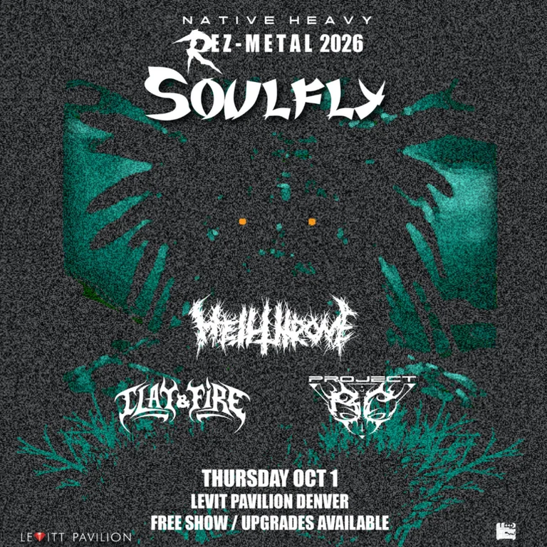 Rez Metal with Soulfly, Project BC, Clay & Fire, and Hell Throne