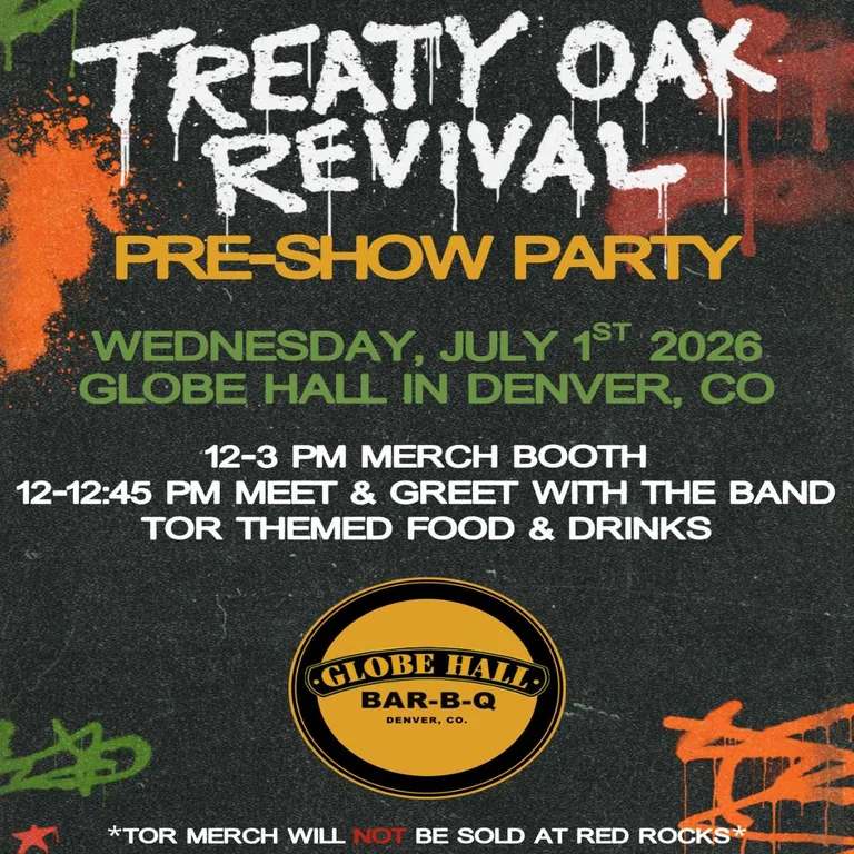 Treaty Oak Revival Merch Pop Up & Pre Show Party (FREE EVENT)
