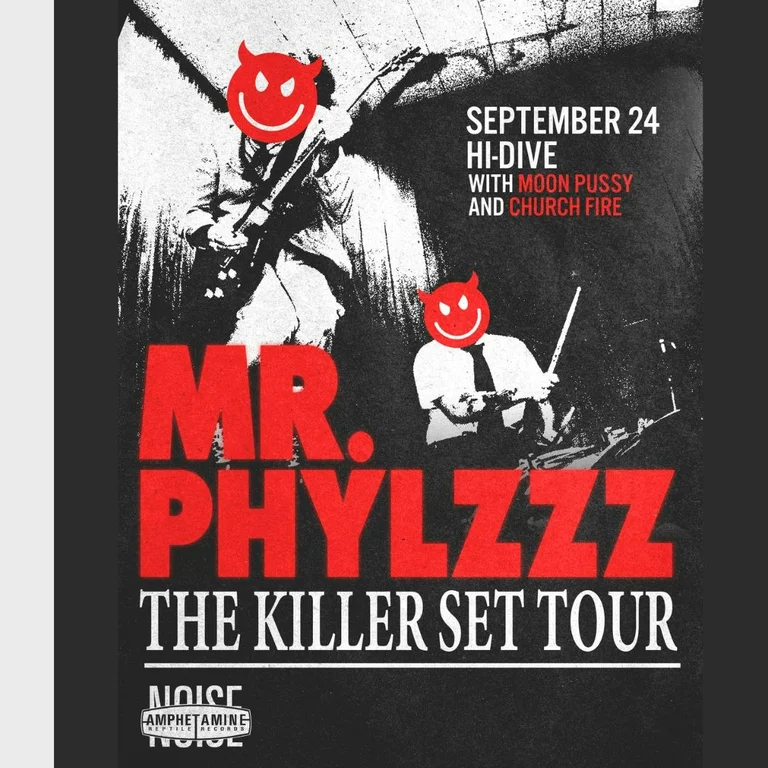 Mr. Phylzz + Moon Pussy + Church Fire