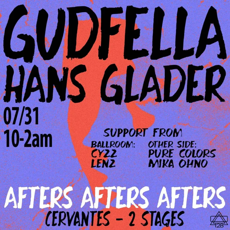 Gudfella w/ CYZZ, Lenz + Hans Glader w/ Pure Colors, Mika Ohno