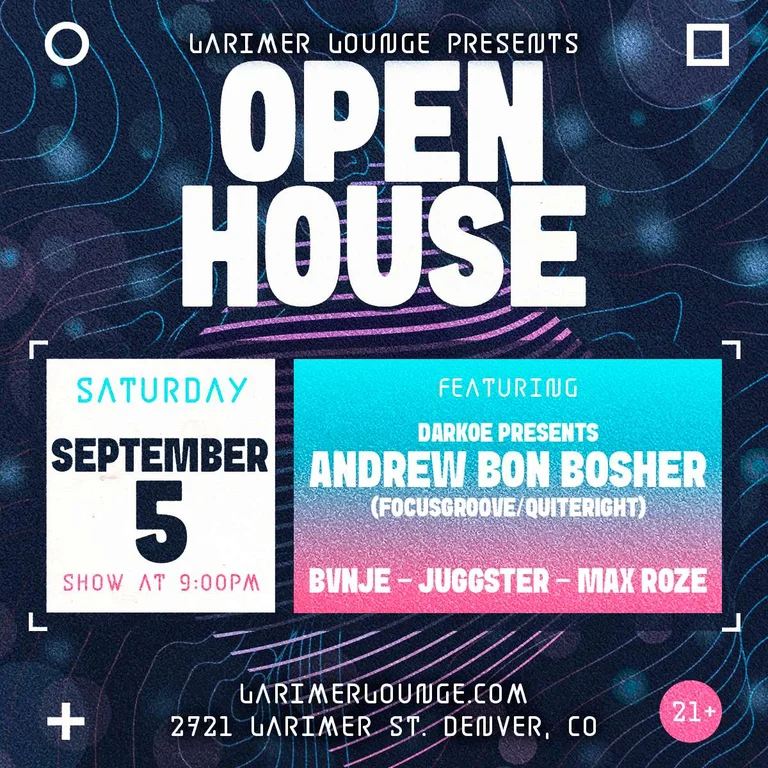 Andrew Bon Bosher, BVNJE, Juggster + Max Roze
