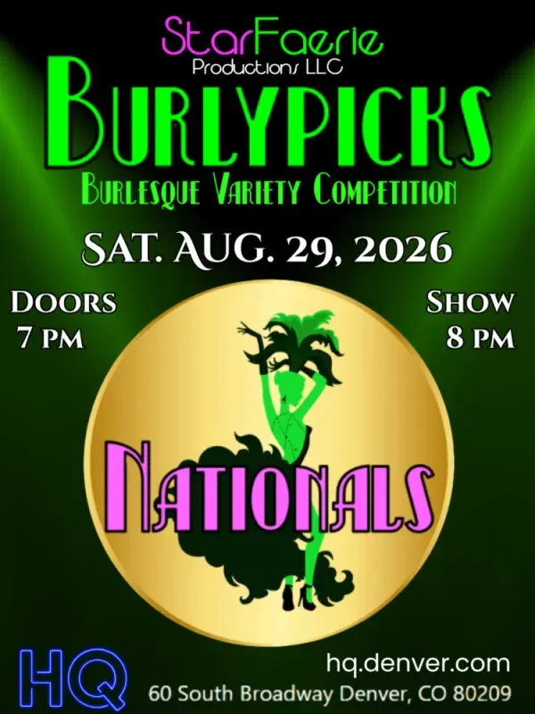 Burlypicks National Finals A Burlesque and Variety Competition