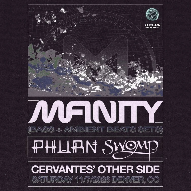Mfinity (Bass + Ambient Beats Sets) w/ Phurn, Swomp