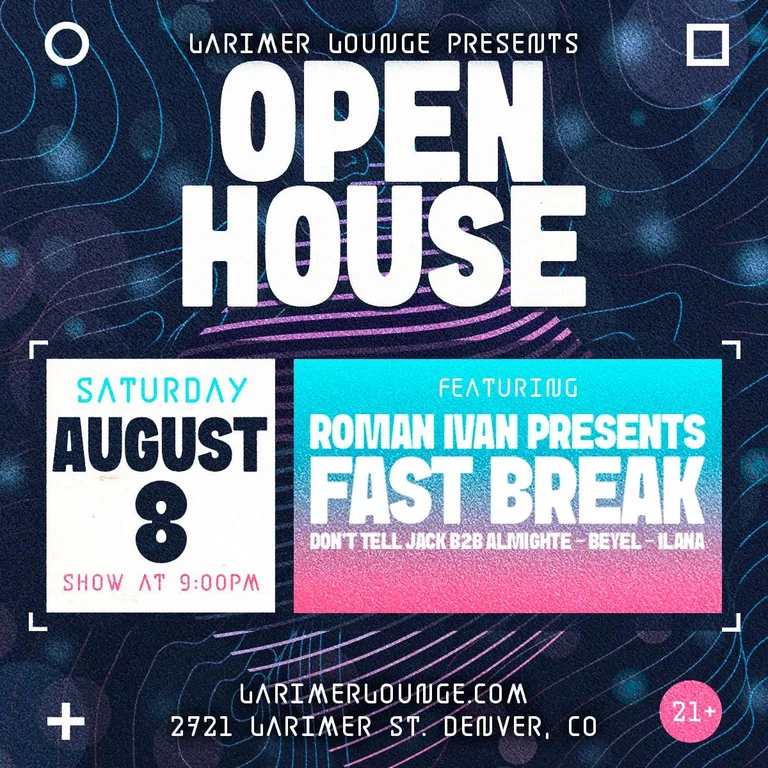 Fast Break feat. Don't Tell Jack b2b Almighte, Beyel + Ilana