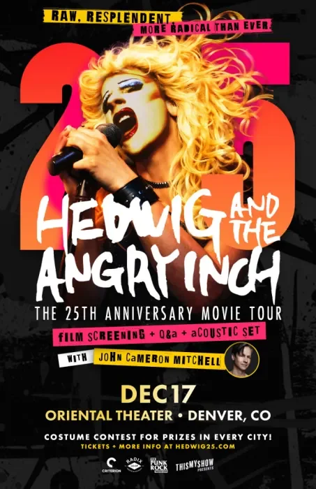 Hedwig And The Angry Inch 25th Anniversary Movie Tour