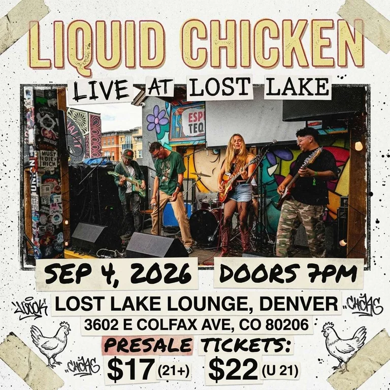 Liquid Chicken w/ LEGS. The Band + Waxpool