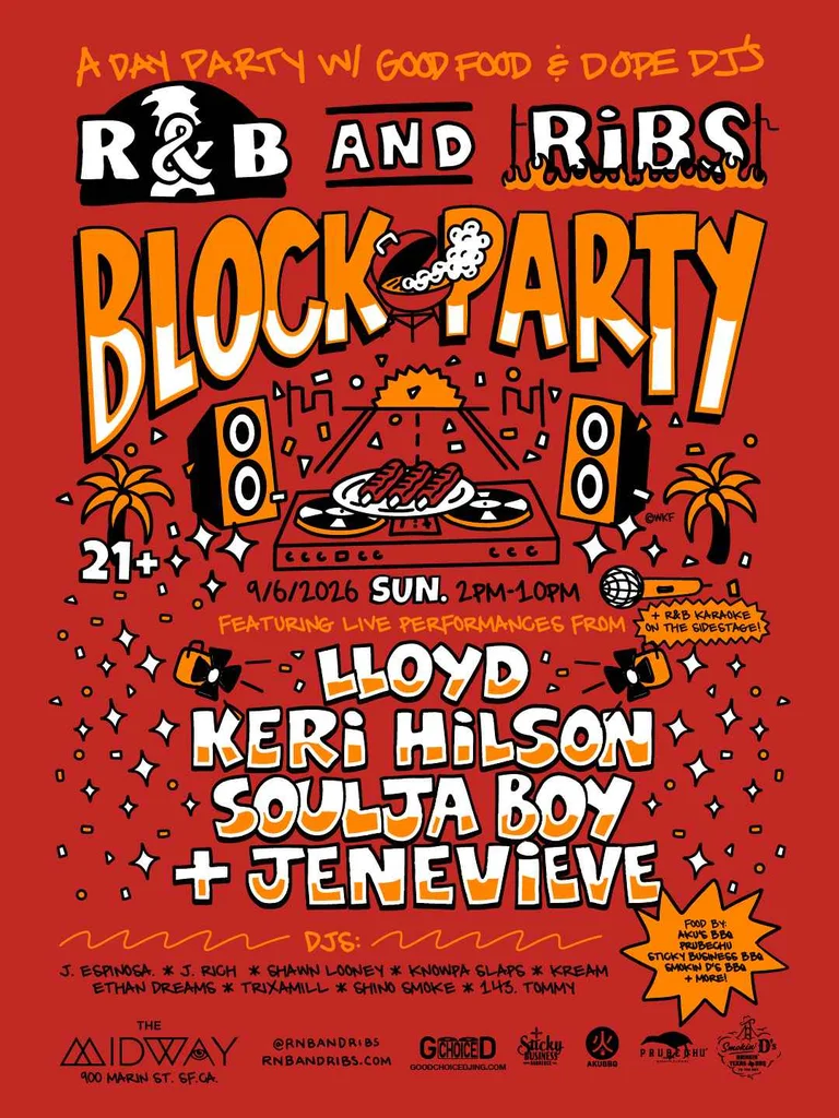R&B and RIBS Block Party with Lloyd, Keri Hilson, Soulja Boy