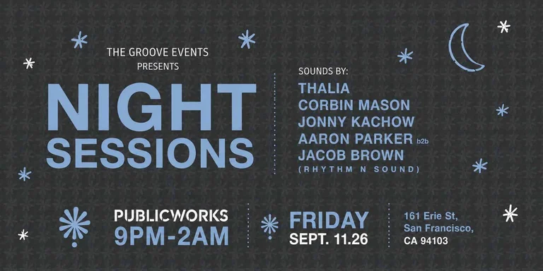 The Groove Events Night Sessions