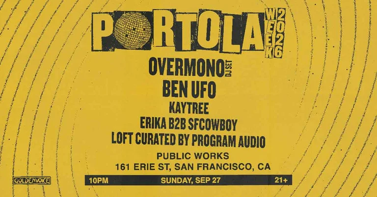 Overmono (DJ Set) + Ben UFO presented by Goldenvoice