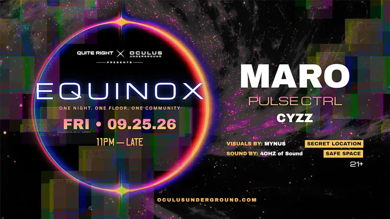 Equinox W/ Maro | After Hours
