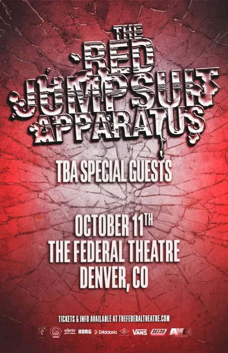 The Red Jumpsuit Apparatus w/ Anchors Aweigh Presents