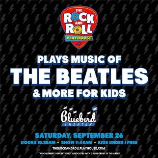 The Rock and Roll Playhouse plays Music of The Beatles for Kids