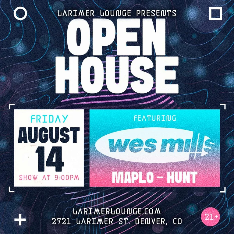Wes Mills w/ Maplo + HUNT