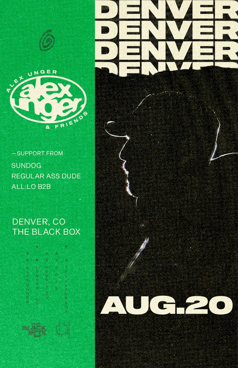 Alex Unger w/ Sundog, Regular Ass Dude, all:Lo B2B