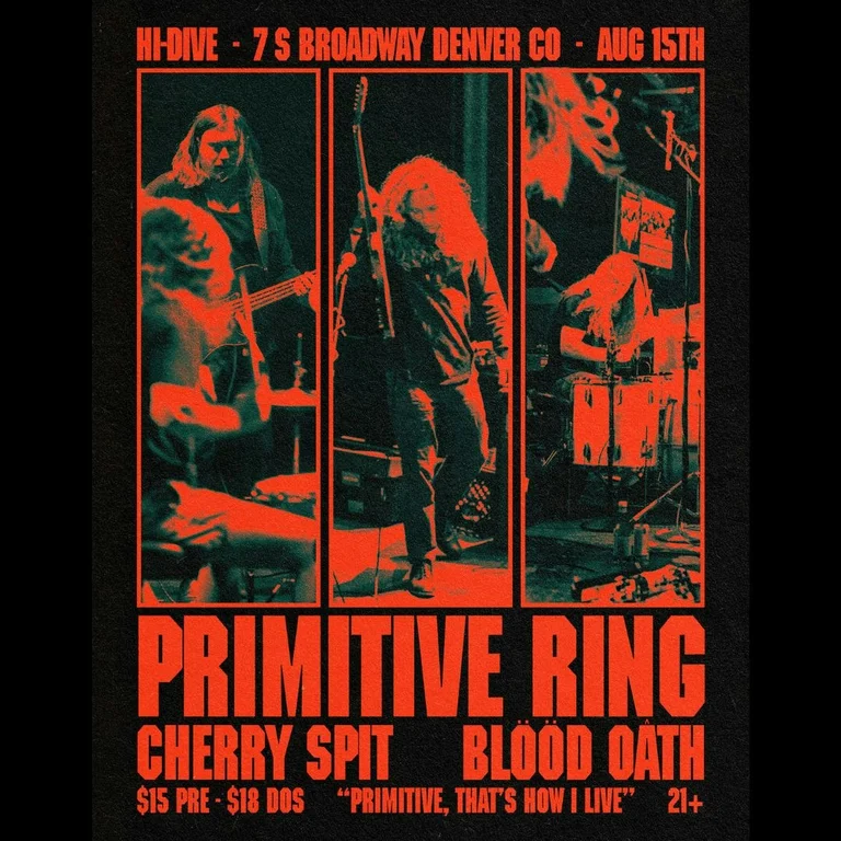 Primitive Ring + Cherry Spit + Blood Oath