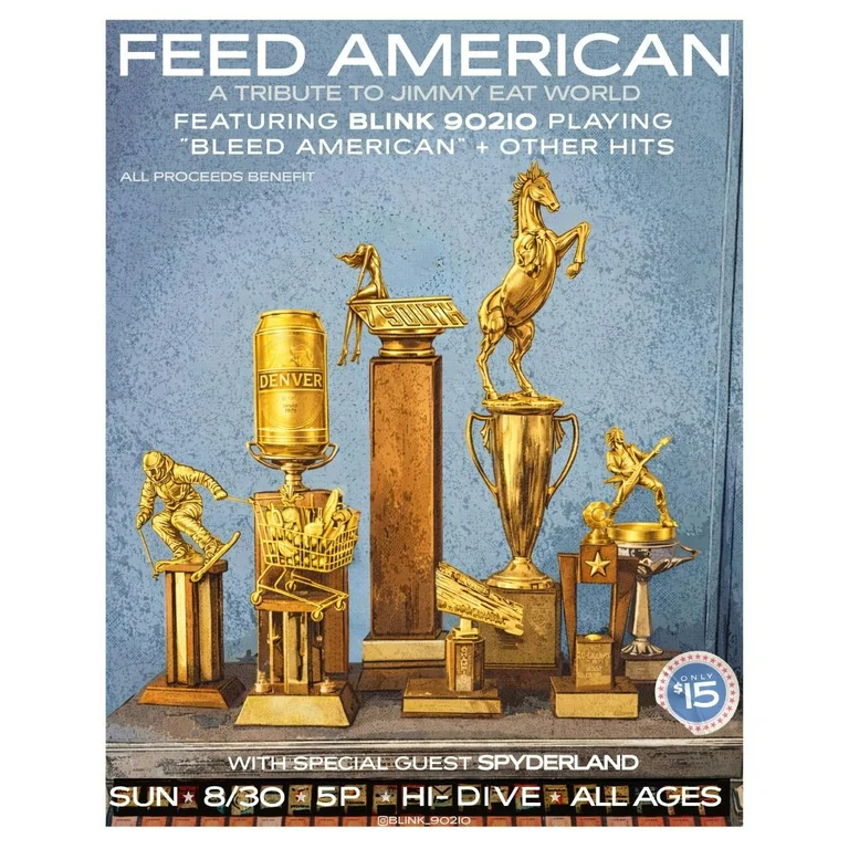 Feed American (Blink 90210 Jimmy Eat World Tribute) with Spyderland