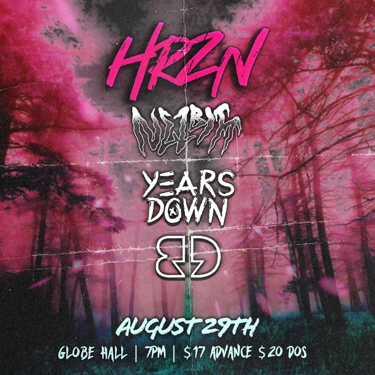 HRZN w/ Mrs. Nezbitt, Years Down + Bridge Down