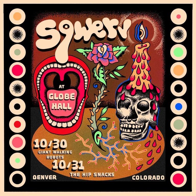 Sqwerv (NIGHT 1) w/ Giant Walking Robots