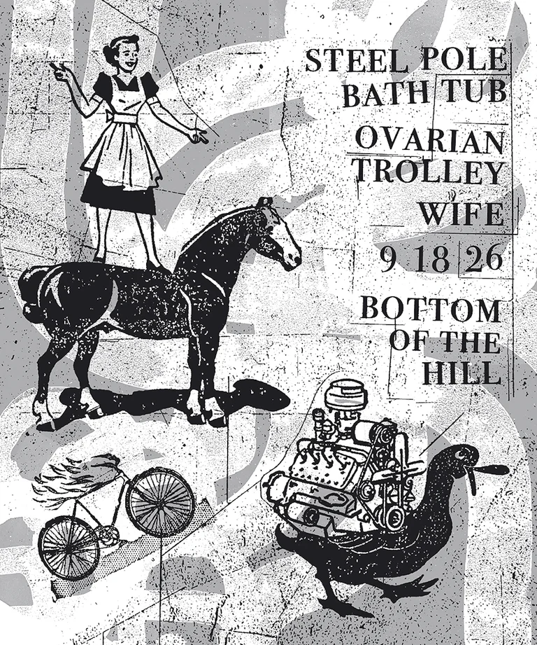 Steel Pole Bath Tub