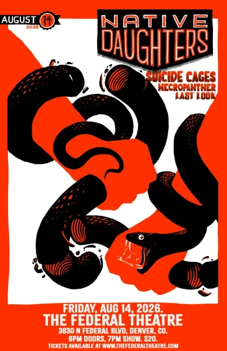 Native Daughters w/ Suicide Cages, Necropanther, and Last Look