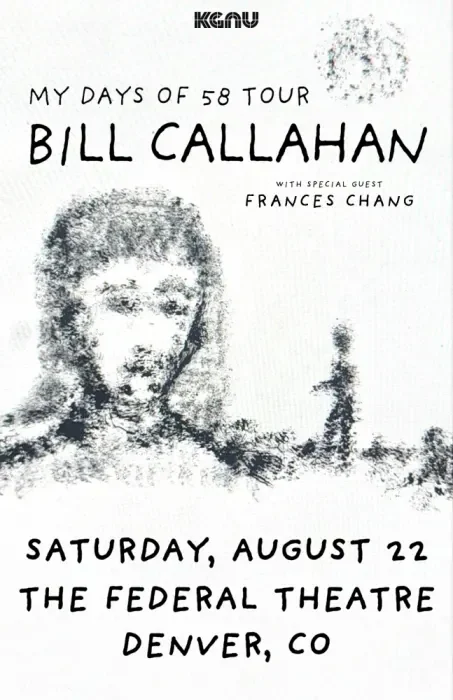 Bill Callahan w/ 88.5 KGNU Presents