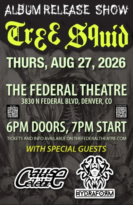 Tree Squid Album Release w/ Special Guests