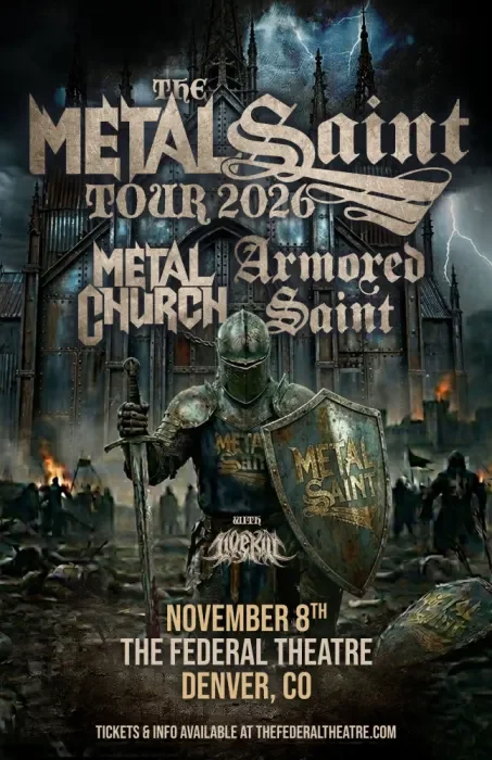 Metal Church & Armored Saint w/ Livekill
