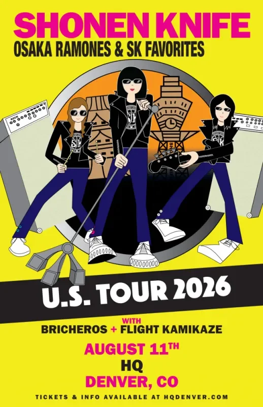 Shonen Knife Osaka Ramones Set & Shonen Knife Favorites Set w/ Bricheros + Flight Kamikaze