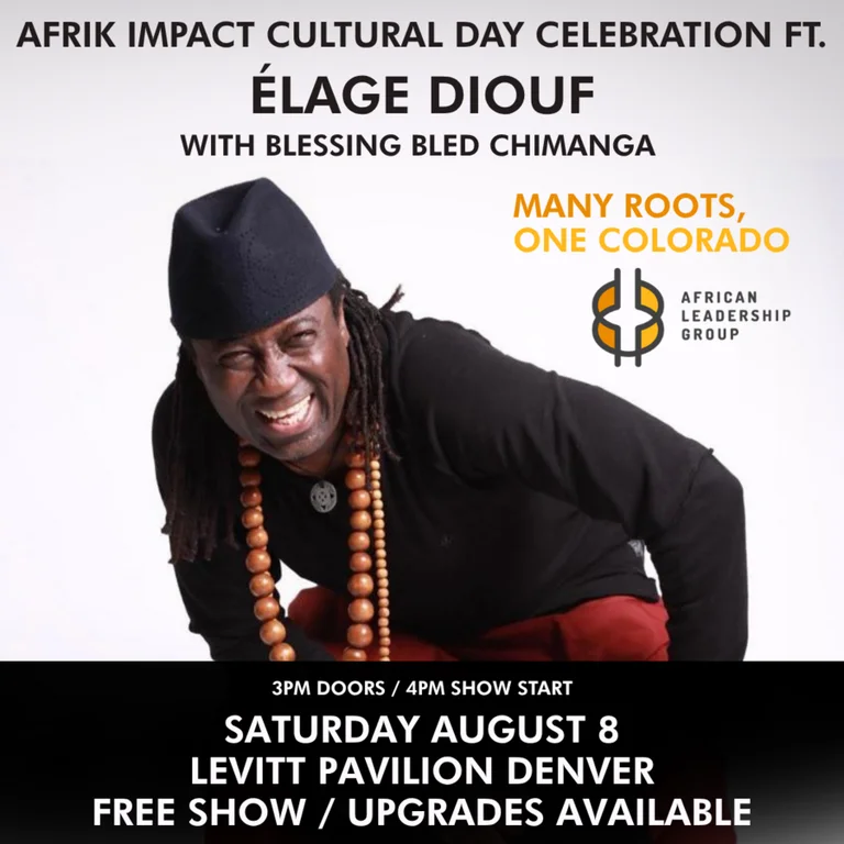 Afrik Impact Cultural Day Celebration ft. Élage Diouf with Blessing Bled Chimanga