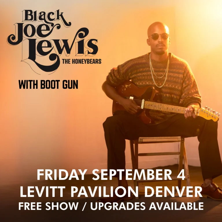 Black Joe Lewis with Boot Gun