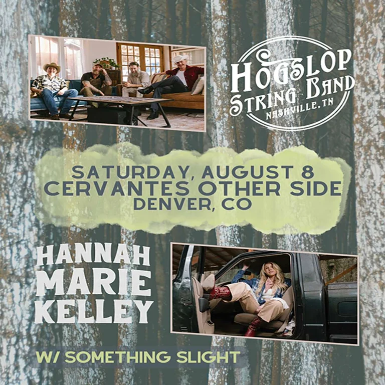 Hogslop String Band & Hannah Marie Kelley w/ Something Slight (Patio Set)