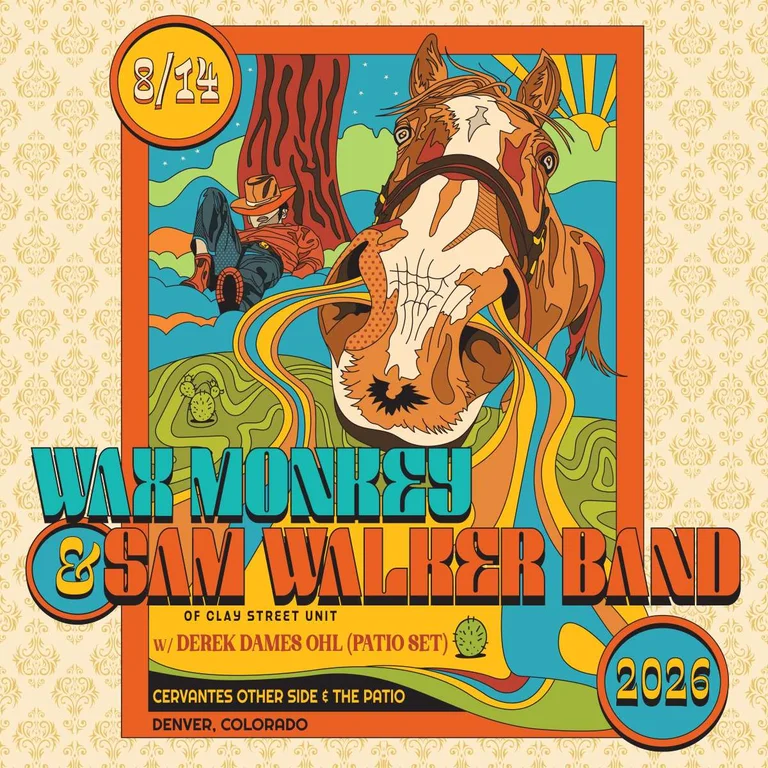 Wax Monkey & Sam Walker Band (Patio Set) w/ Derek Dames Ohl (Patio Set)