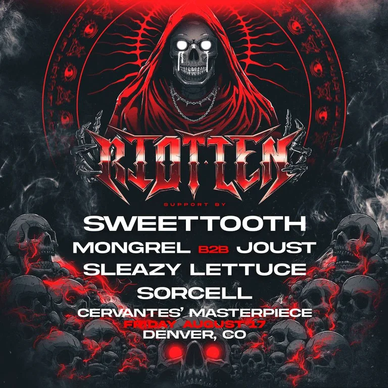 Riot Ten w/ SweetTooth, Mongrel b2b Joust, Sleazy Lettuce, Sorcell