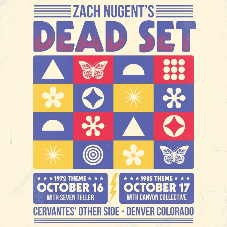 Zach Nugent's Dead Set (1972 Theme) w/ Seven Teller **FRIDAY NIGHT 1**