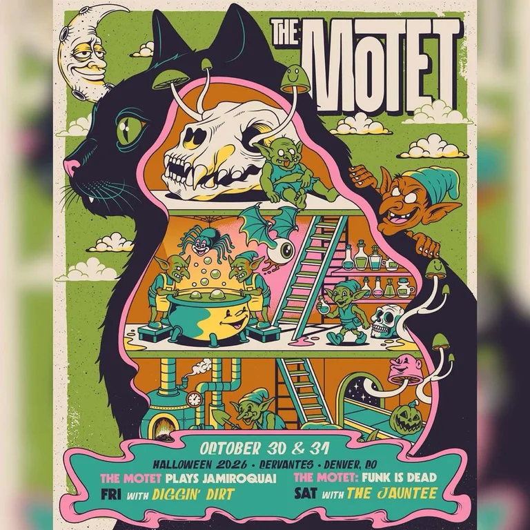 The Motet Plays Jamiroquai w/ Diggin Dirt **FRIDAY 10/30**