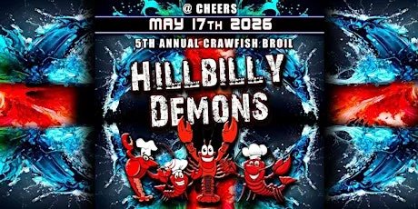 @ Cheers The 5th Annual Hillbilly Crawfish Broil, Cajun Food and Live Music