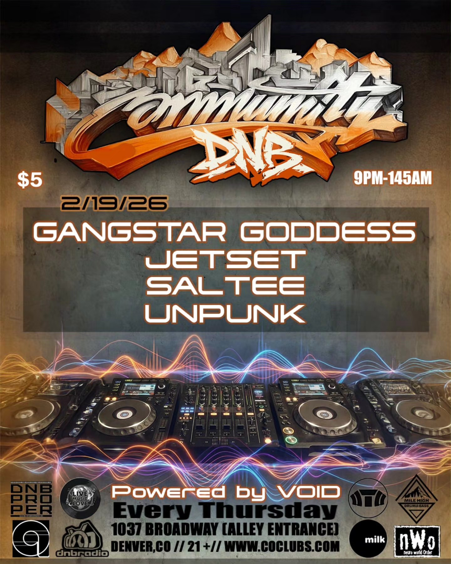 Community DNB Thursdays